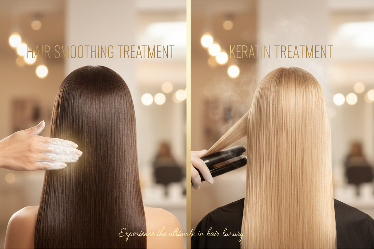 What's the Difference Between a Hair Smoothing Treatment and a Keratin Treatment?